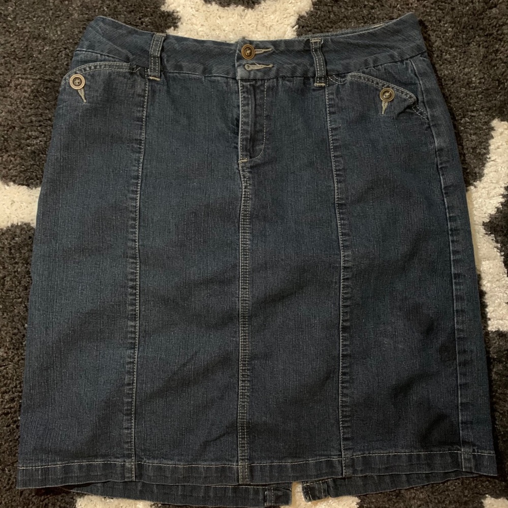 Jean skirt